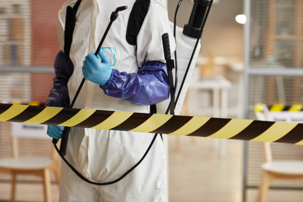 Professional Unattended Death Cleanup technician working in Oradell, NJ